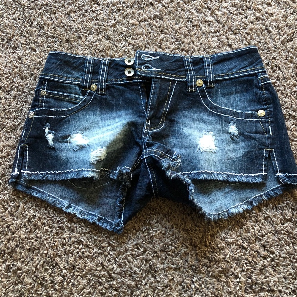 Angel jean shorts